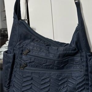 Lug Navy Crossbody Bag
